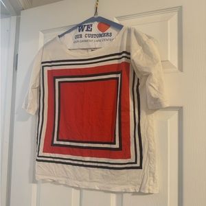 J Crew Square Blouse